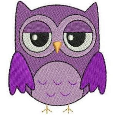 Owl Embroidery Design 7 Different Sizes For Instant Download Etsy