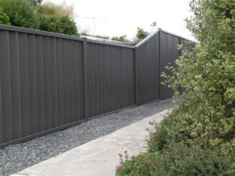 slate fence - Google Search | Grey fence paint, House exterior, Grey