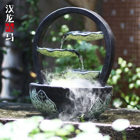 New Style Chinese Feng Shui Home Decoration Rockery Water Fountain