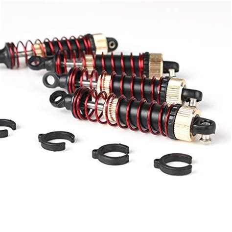 Hosim Front Rear Rc Shock Absorber 4 Packs Adjustable Assembled Oil