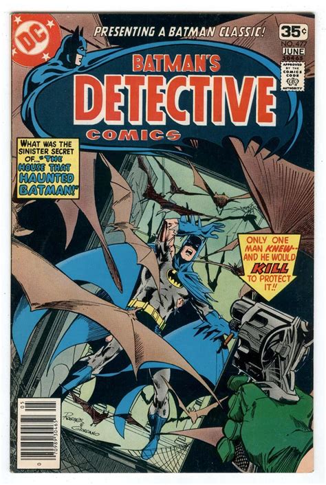 Detective Comics Batman Clayface Cameo Marshall Rogers Art Neal Adams Story Comic Books