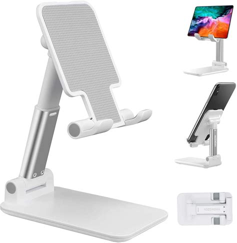Cell Phone Stand For Deskfoldable Ipad Holder Height Angle Adjustable