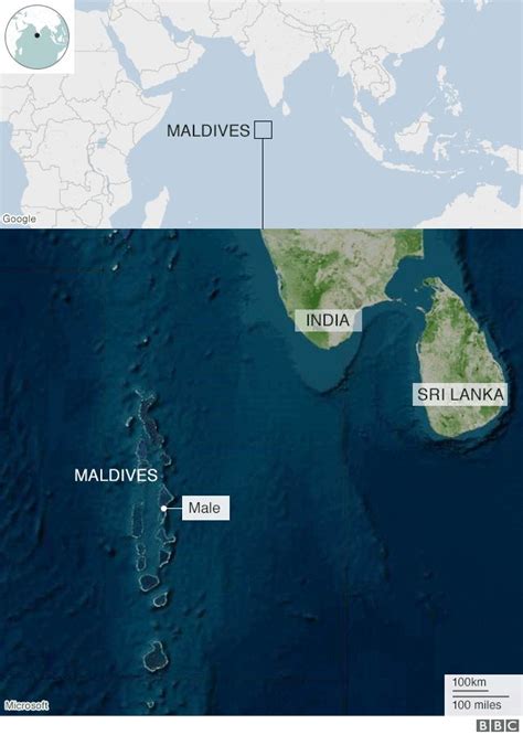 Maldives In World Political Map Images And Photos Finder