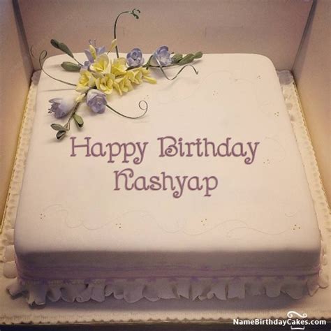 Happy Birthday Kashyap Cakes Cards Wishes