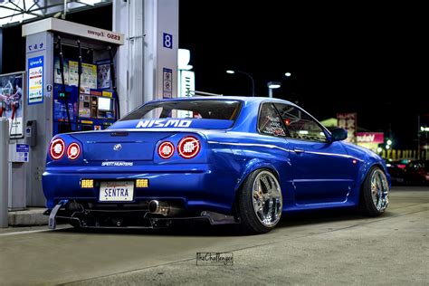 Touch device users, explore by touch or with swipe gestures. ArtStation - Nissan Skyline R34, Abimelec Arellano