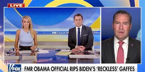 Former Obama Official Rips Biden For Reckless Gaffes Fox News Video
