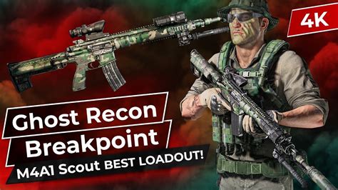 Best M4a1 Scout Loadout Ghost Recon Breakpoint Youtube
