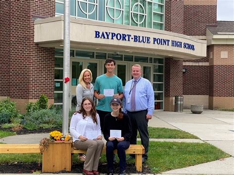 Bayport Blue Point Announces 3 National Merit Commended Students