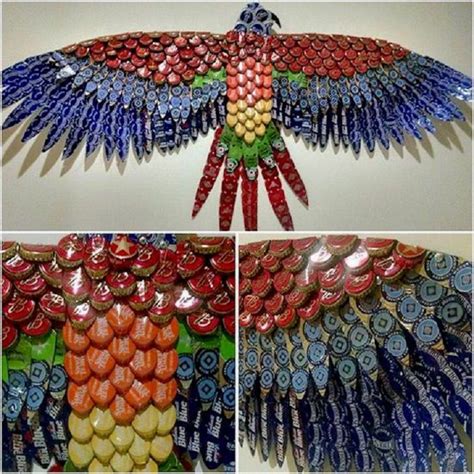 art made from recycled materials
