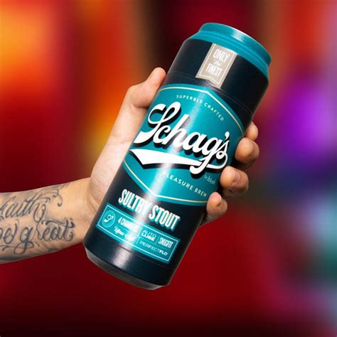 Schags Sultry Stout Self Lubricating Beer Can Masturbator Sexyland