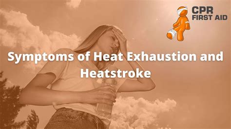 Symptoms Of Heat Exhaustion And Heatstroke CPR First Aid