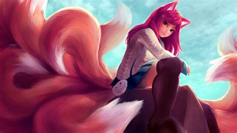 X Ahri League Of Legends K Ipad Air Hd K Wallpapers Images Backgrounds Photos And