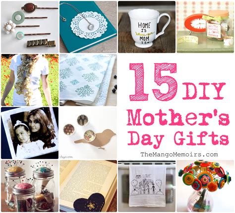 Check out our mothers day gifts for grandma! {inspired} DIY Gifts for Mother's Day | The Mango Memoirs