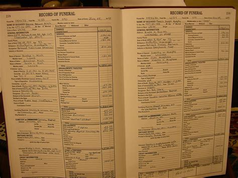 Herndon Funeral Home Records