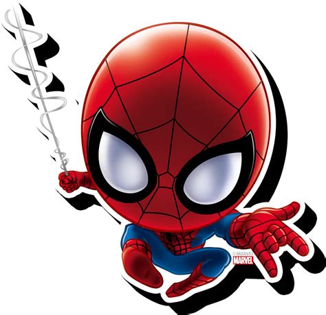 Magnet Marvel Spiderman Chibi Funky Chunky New Licensed 95463