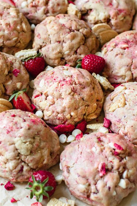 Strawberry Shortcake Cookies Recipe Video Kroll S Korner