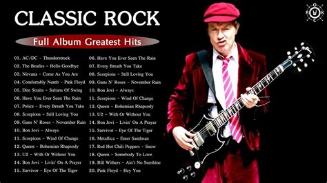 Classic Rock 70s 80s 90s Classic Rock Full Album Greatest Hits Youtube