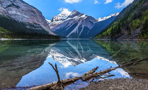 Nature Landscape Lake Mountain British Columbia