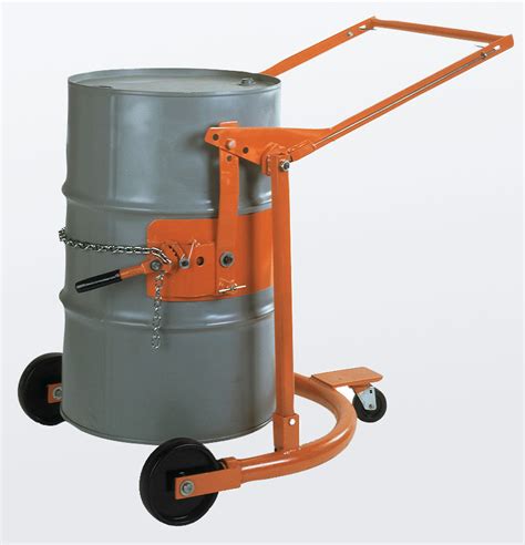 Manual Drum Caddy And Dispenser Designed For 55 Gallon Drums