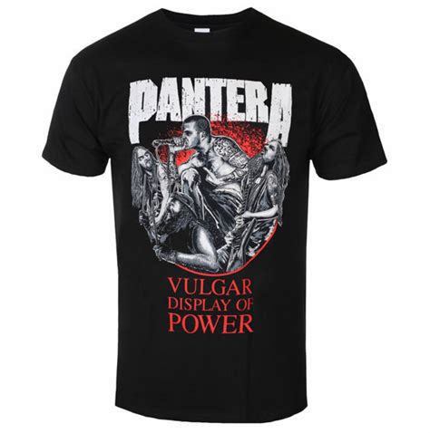 Koszulka Pantera Red Vulgar Sklep Rockmetalshoppl