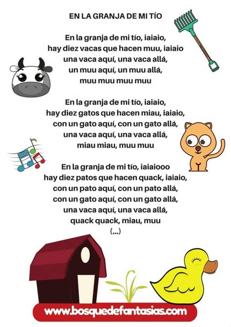 Pin De Luigi En Lenguaje Y Comunicación Canciones Infantiles Letras