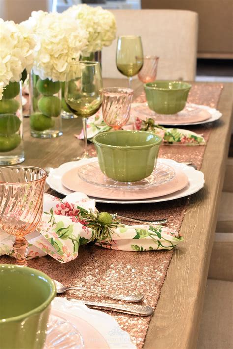 Spring Table Setting For Mothers Day Luncheon Spring Table Decor