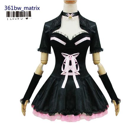 Wholesale Anime Neko Cat Sexy Girls Lolita Maid Costume Dresstailbell