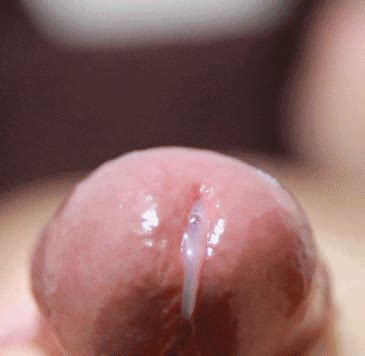 Close Up Cock Cumming