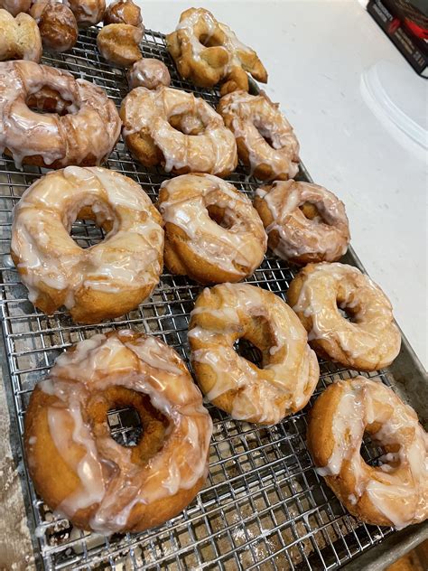 Homemade Old Fashioned Glazed Donuts Rfood
