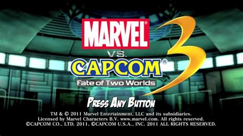 Marvel Vs Capcom 3 Fate Of Two Worlds Xbox 360 Gameplay Youtube
