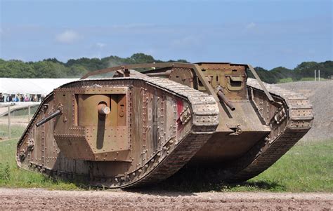 British Mk Iv Male Ww I Tank Replica Made For The Motion Picture