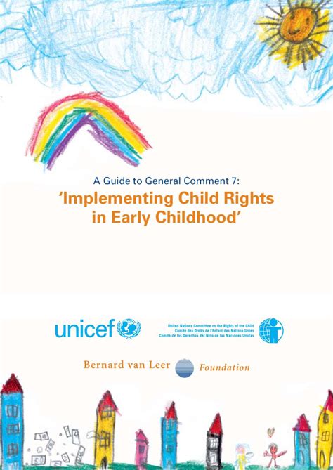 A Guide To General Comment 7 Implementing Child Rights In Early