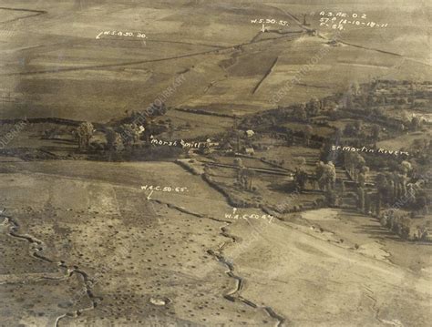 aerial photos of ww1 trenches