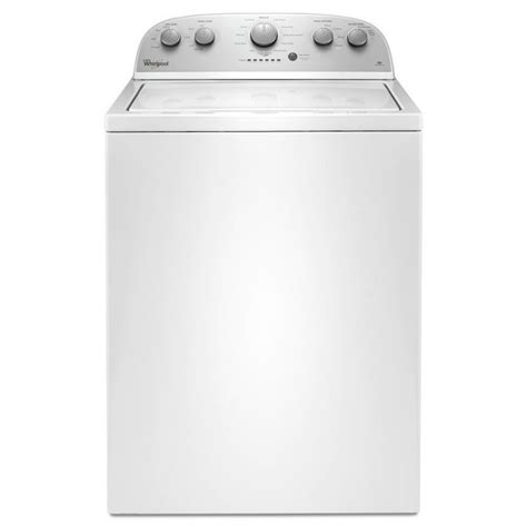 Whirlpool Wtw4816fw 35 Cu Ft Top Load Washer And Wed4815ew 7 Cu Ft