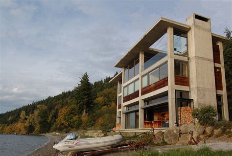 Cliffside Dream Home Offers Waterfront Views Of Bellingham Bay Bay