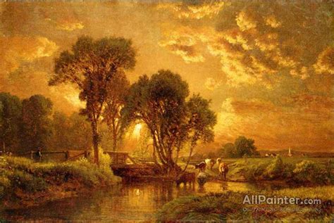 George Inness Medfield Massachusetts Oil Painting Reproductions For