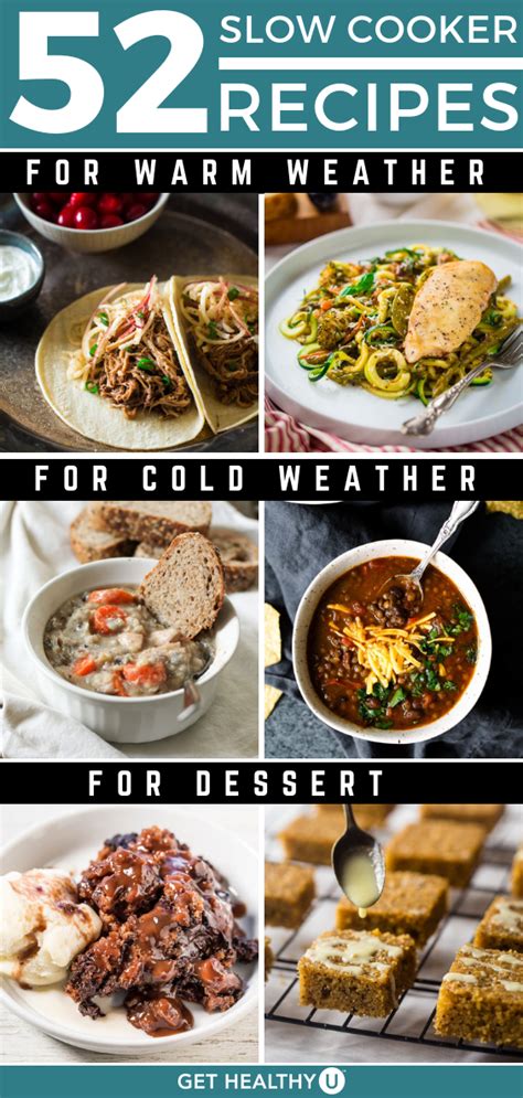 The one piece of cooking equipment you need is not a slow cooker. 52 Slow Cooker Recipes For Every Week of the Year - Get ...