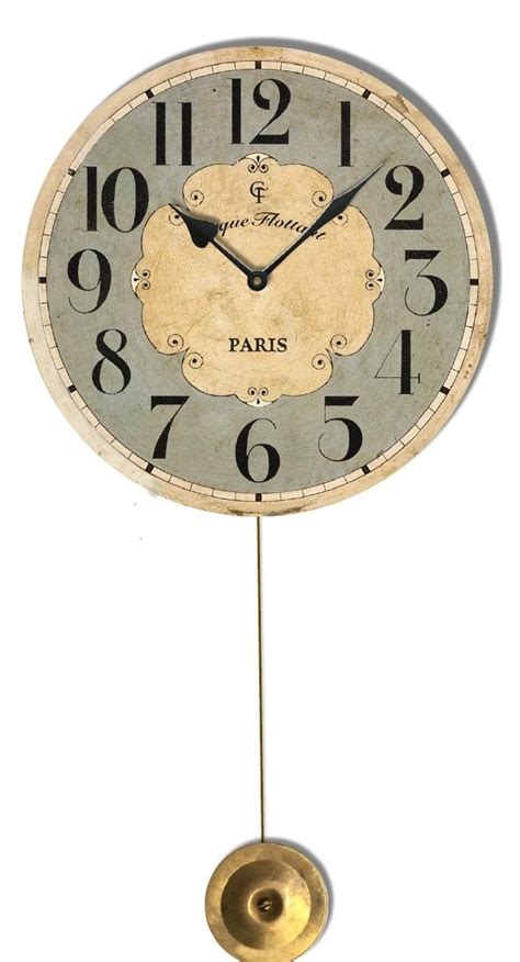 Battery Operated Clock Works With A Pendulum Adinaporter