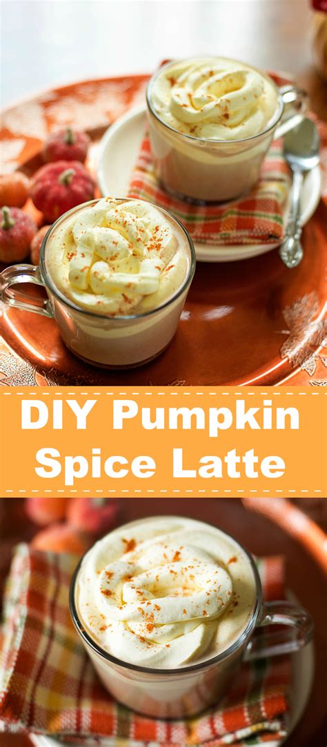 Make Your Own Pumpkin Spice Latte At Home Make And Takes