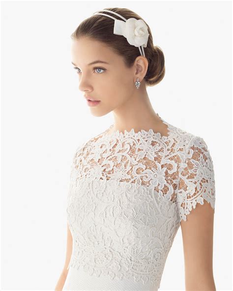 Lace Bridal Top To Wear Over Simple Wedding Dress