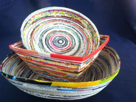 Bowls Made From Recycled Paper In Vietnam Museum Store Recycled Paper