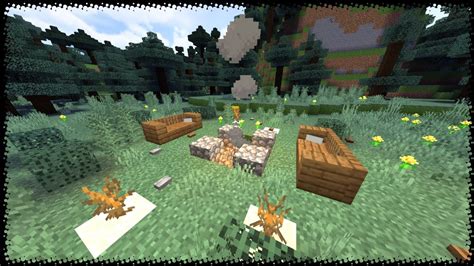 How To Make A Campfire In Minecraft