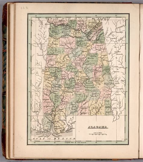 Alabama David Rumsey Historical Map Collection