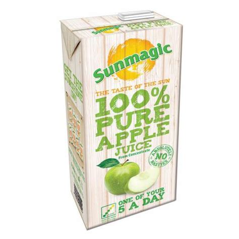 Sunmagic Pure Apple Juice Drink From 152410 Soft Drinks