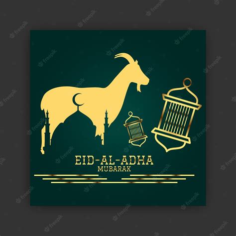 Premium Vector Eid Al Adha Vector Template Design