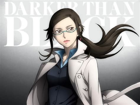 Wallpaper Illustration Anime Glasses Cartoon Black Hair Darker Than Black Mangaka