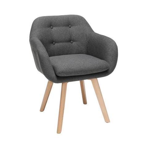 Ofm 161 Collection Mid Century Modern In Dark Gray 2 Pack With Arms