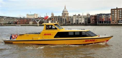 Dhl Express Launches Parcel Delivery By Boat In London Parcel And