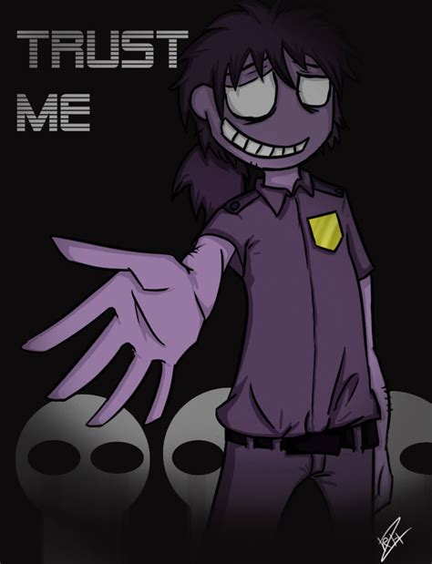 Purple Guy You Can T  By Rainbowhologram On Deviantart Purple Guy Fnaf Night Guards Anime