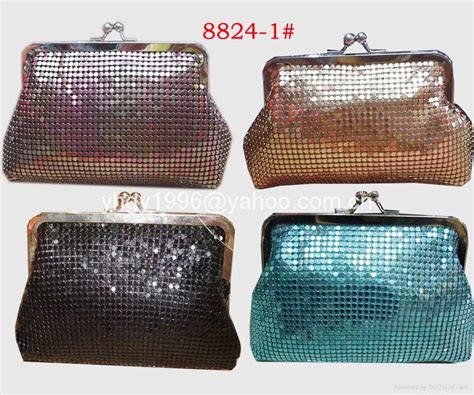 Metal Mesh Handbags Oem China Manufacturer Wallet And Purses Bags